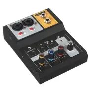 2-Way Recording Mixer USB Computer External Sound Card Live Karaoke DJ3520