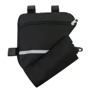 Bike Frame Storage Bag, Night Reflective Under-seat Bike Saddle Bag for Bicycles Rear Rack