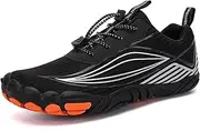 [Tongzone] Mens Womens Barefoot Trail Running Shoes Wide Toe Box Zero Drop Cross-Trainer Walking