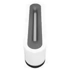 (EU Plug 100‑240V)Flame Mist Humidifier White Hollowed Wheat Ears 200ml Remot AU