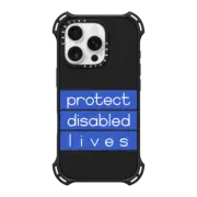 iPhone 16 Pro Bounce Case MagSafe Compatible Protect Disabled Lives by cpikoart