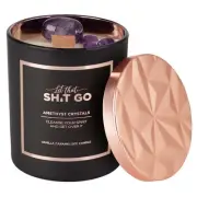 DISRUPTED INDUSTRIES MANIFEST THE GOOD SHIT ROSE QUARTZ ROSE AND JASMINE CANDLE