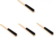 FOMIYES 4pcs Sheet Detangler Brush Cleaning Brush Lint Remover for Clothes Long Handled 2-in-1