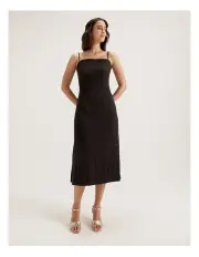 [REVIEW] Saint Lucia Midi Dress in Black