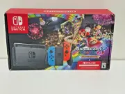 *New* Nintendo Switch + Mario Kart 8 Deluxe Console Bundle + 3month Subscription