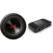 Alpine R2-W10D4 10" R-Series Sub w/ R2-A75M Mono Amp Bundle