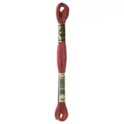 DMC 6-Strand Embroidery Cotton 8.7yd Medium Terra Cotta