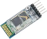 HC-05 Wireless Bluetooth RF Transceiver Master Slave Integrated Bluetooth Module 6 Pin Wireless Serial Port Communication BT Module for Arduino
