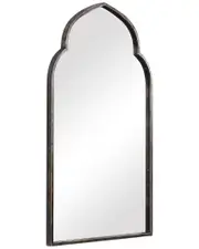 Hewson Rich Dark Bronze Mirror with Golden Highlights