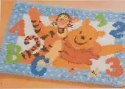 ABC 123 Count With Pooh & Friends Latchhook Kit