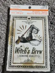 Recollections Halloween Paper Pad Witchs Brew, 24 Sheets