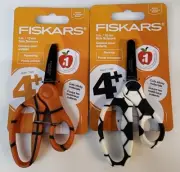 FISKARS Blunt Tip Blade 5"/12 cm Sports Themed Kids Scissors Soccer Basketball 2