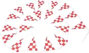 Outanaya Race Car Birthday Decorations Checkered Race Flags Decorative Flags for Racing Events Polyester 1 String