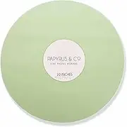 Papyrus Masonite Round Cake Board, 10-inch Size, Pastel Green