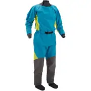 NRS Women's Explorer Comfort-Neck Dry Suit (Color: Fjord)