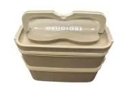 Stackable Insulated Lunch Box with Handle with Utensils keep Warm