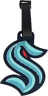 Desert Cactus Seattle Kraken Luggage Tag Team NHL National Hockey League Bag (PVC Luggage Tag)