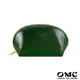 【OMC】義大利植鞣革貝殼造型零錢包-綠色