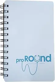 Portage proRound Medical Rounds Notebook - Durable, Pocket-Sized Journal for Patient Information, Great for Medical Students, Physician Assistants, Nurse Practitioners and More, Fits White Coat