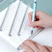 Transparent Straight Ruler 15/20/30CM Scale Ruler Students Gift