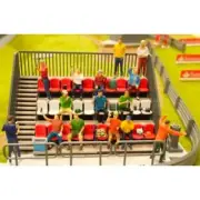 SLOT TRACK SCENICS DP3 Spectator Diorama Set Pack 3 - for Scalextric Slot Layout