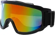 Ski Goggles - Professional Cycling Glasses | Ski and Snowboard Goggles Professional Sports Palipents Snow Sports Glasses for Men Women Anti Fog UV Protective Goggles for Running, Cycling
