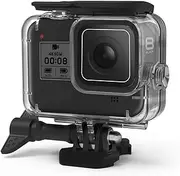 for Gopro Hero 8 Black Accessories Waterproof Protection Housing Case Diving 60M Protective for Gopro Hero 8 Sports Camera, IP68