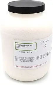 4-8 Mesh Laboratory-Grade Anhydrous Calcium Chloride 2.5kg - The Curated Chemical Collection