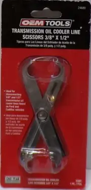 OEM TOOLS 24688 Transmission Oil Cooler Line Scissors 3/8" x 1/2"