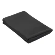 Black Speaker Mesh Grill Stereo Fabric Dustproof 100cm x 160cm 39" x 63"