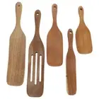 5 Pcs Wooden Pizza Shovel Sourdough Spatula Scraper Baking Accessories