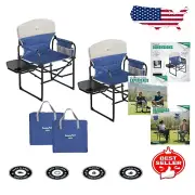 Durable Portable Camp Chair with Pockets & Table - Ideal for Picnics & Fishing