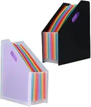 TEHAUX Small Accordion Folder Organizer for Documents File Organiser Receipts Organizer A4