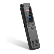 32GB Digital Voice Recorder for Lectures Meetings, Audio Recorder with Playback, Password, Variable Speed, Tape Recorder USB Charge, MP3