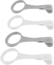 PERSELOSO 2Pairs Pull Up Rings Crib Hanging Safety Rings for Portable Walking Assist Tools Durable and Lightweight Design for Walking Exercise Smooth Edges for Safe Use