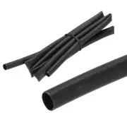 2Pcs 1/4 Inch 4ft Wire Heat Shrink Tubing 4:1 Heat Shrink Wrap Black