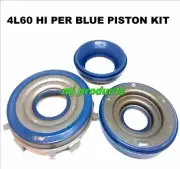 4L60E MOULDED PISTON KIT, (Hi-Per Blue pistons) SUIT VT VX VY VZ V8 OR SIX, ...