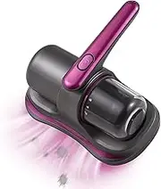 Bed 8KPa Suction Cordl Mattr with Filter 100W Kills Allergens Mite Handheld Vacuums 2- Deep Cleaner for Bed Cleaning/Sheet/Fabric/Pillow/Sofa