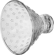 WHAMVOX Glass Dessert Bowl Large Footed for Ice Cream Pudding Mousse Candy Serving