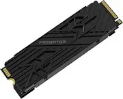 Acer Predator GM7000 Heatsink Model M.2 SSD 2TB PS5 Certified with DRAM Cache NVMe1.4 2280 PCIe Gen4 x 4 Ultra Fast (Max Read: 7400MB/s Max Write: 6700MB/s) Internal SSD Heavy Duty 3D NAND TLC 5 Year