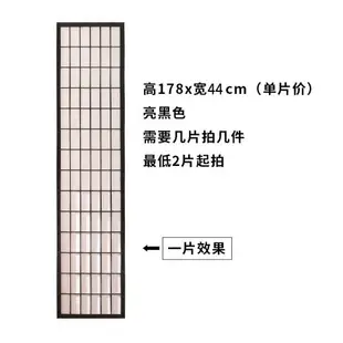 【優選百貨】屏風 隔斷日式屏風隔斷玄關折疊移動客廳簡約現代實木屏風茶室樟子格背景墻 屏風 隔間 客廳 玄關櫃 隔板 屏風架訂製