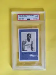 PATRICK EWING 1982 GEORGETOWN HOYAS NY KNICKS ROOKIE HOF PSA 9