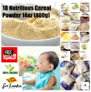 Nutritious Cereal Powder Containing 2Varieties Of Rice Along With 16 Grains 14oz