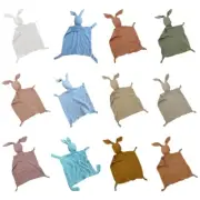 Baby Security Blanket Soothing Appease Towel Soft Rabbit for Teething Bib T