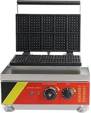 1500W Belgian Waffle Maker For Fluffy Golden Waffles Electric Waffle Maker Machine With Temperature And Time Control Non-Stick Plates Double-Sided Heating For Waffles, Hash Browns