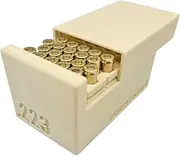 .223 Ammo Box Dispenser Case Australian Made - 50 Round Magazine Rifle Speed Loader Ammunition Storage Loader Range - Tan