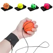 Rubber Sport With Wrist Strap And String Bouncy Wrist Toy On Elastic String