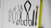 LAB TOOLS TONGS / SCOOP / SPATULAS / CLAMPS NEW