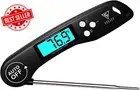 Instant Read Digital Meat Thermometer Backlit LCD Foldable Probe for Kitchen BBQ