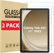 2X For Samsung Galaxy Tab A9+ 5G Tempered Glass Screen Protector X210/X216/X218